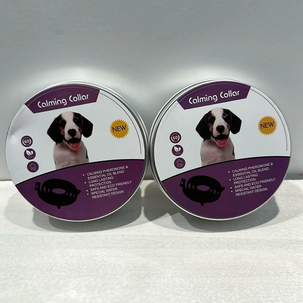Doggie Calming Collar 2pc